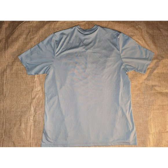 Adidas Men's Gray Short Sleeve Shirt Size XL Climalite Davidson Soccer - Picture 3 of 7
